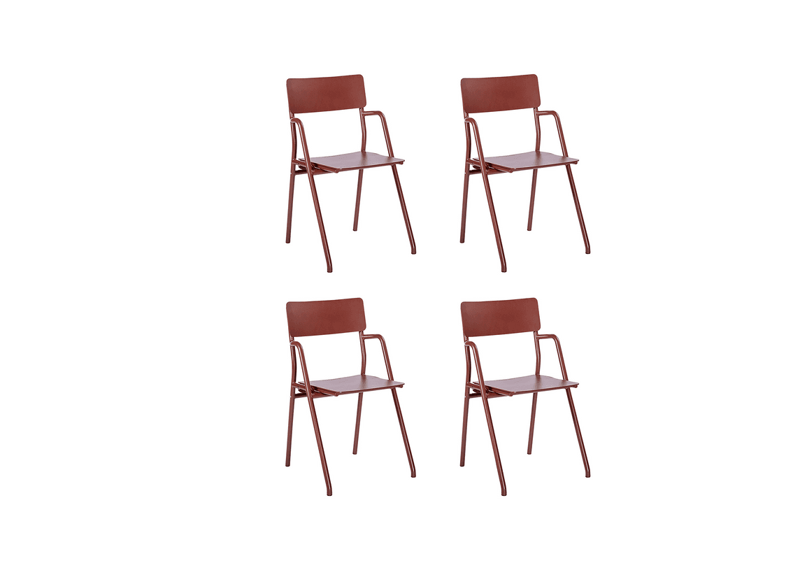 Flip-up-chair x4 - 3 combinaties