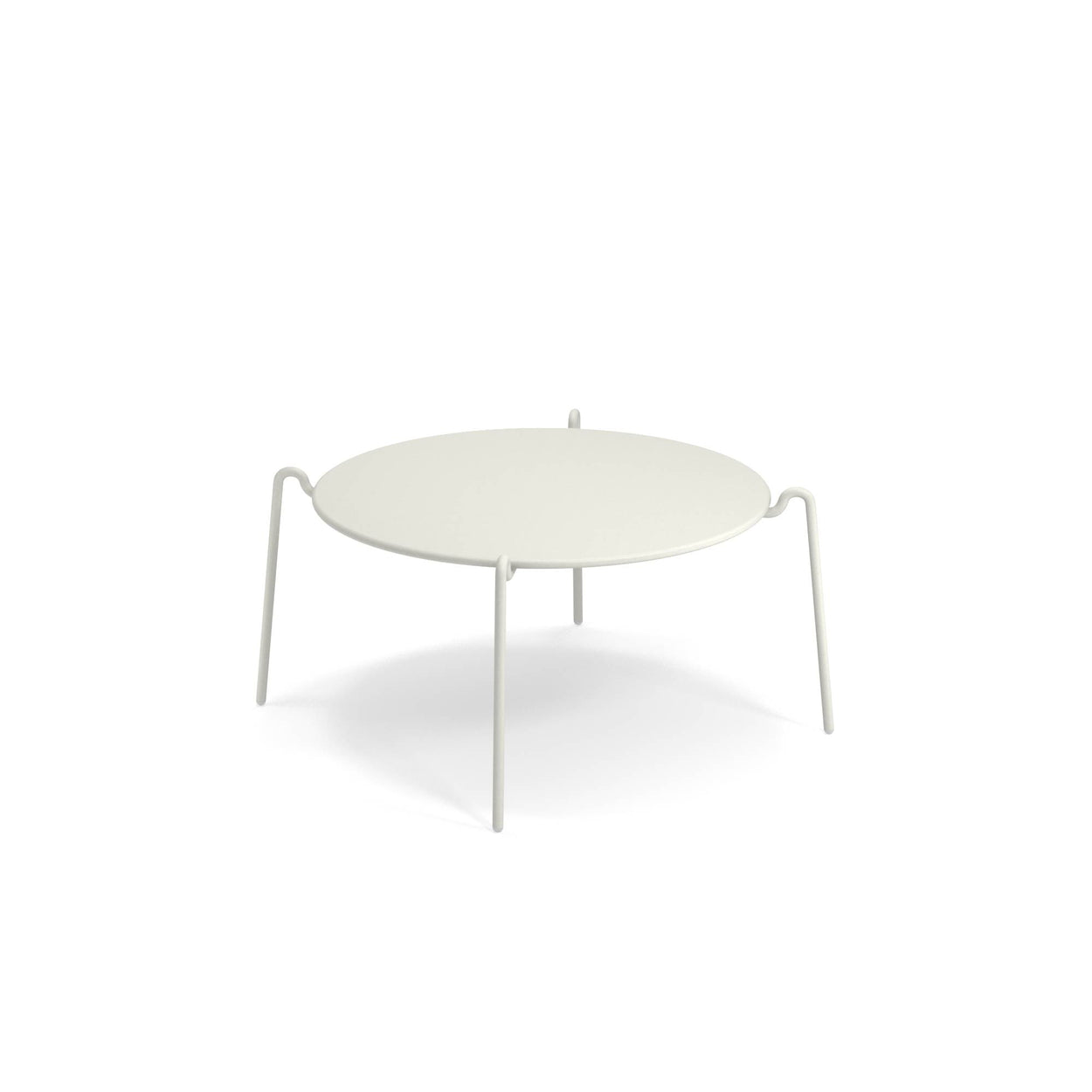 Rio R50 coffee table Ø 80cm - White