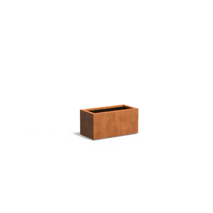 Buitenpotten Carrez standaard - Cortenstaal - rechthoek