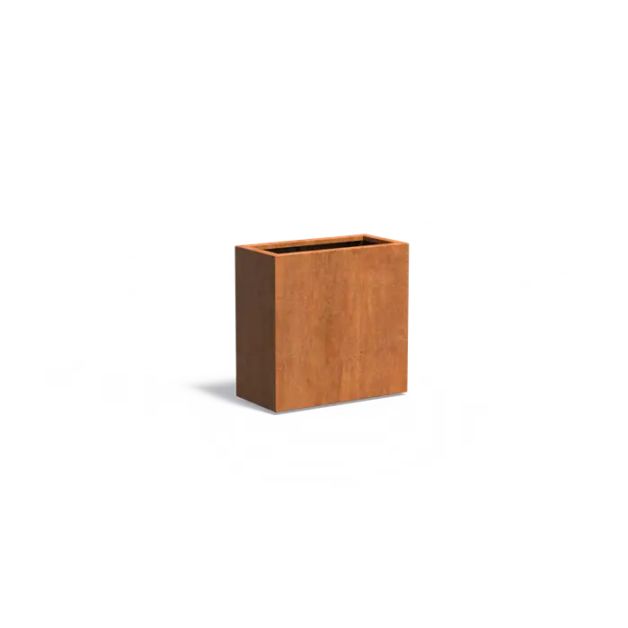 Buitenpotten Carrez standaard - Cortenstaal - rechthoek