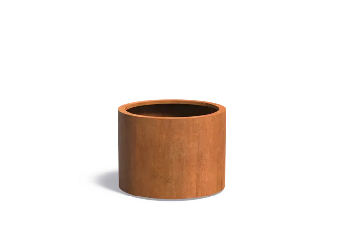 Buitenpot Circum Standaard - Cortenstaal