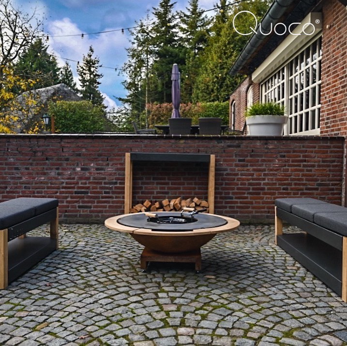 Piatto Basso Medium 84cm - Dark grey