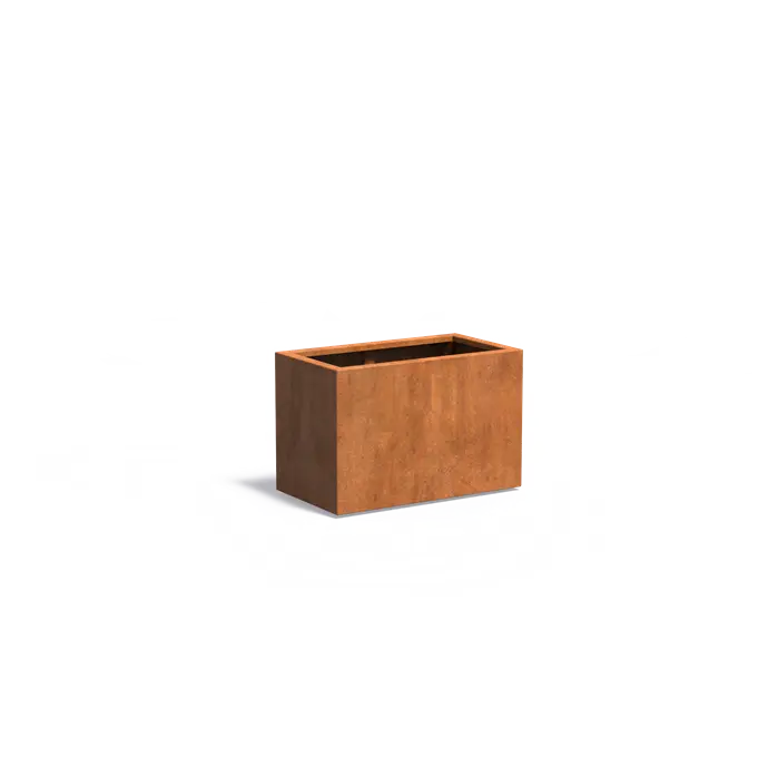 Buitenpotten Carrez standaard - Cortenstaal - rechthoek