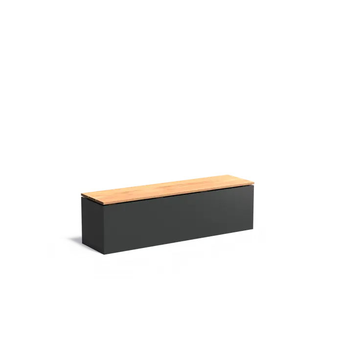 Sokkel met zitting Aluminium - 4 sizes