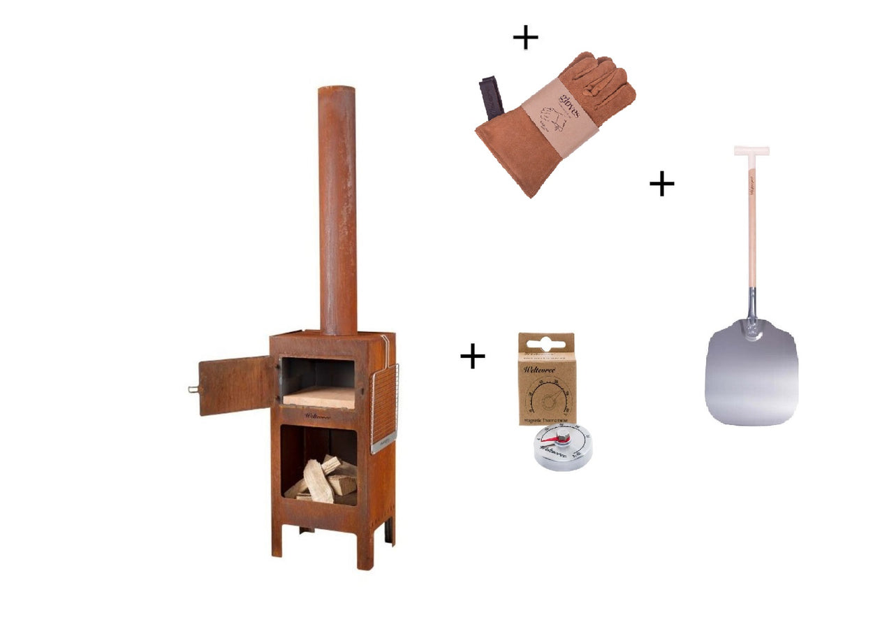Outdooroven XL + gratis pizzaschep, thermometer en gloves