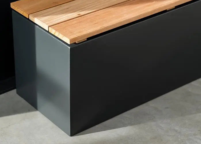 Sokkel met zitting Aluminium - 4 sizes