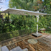 Azore 300 x 300 cm - Cloud + cover + parasolvoet