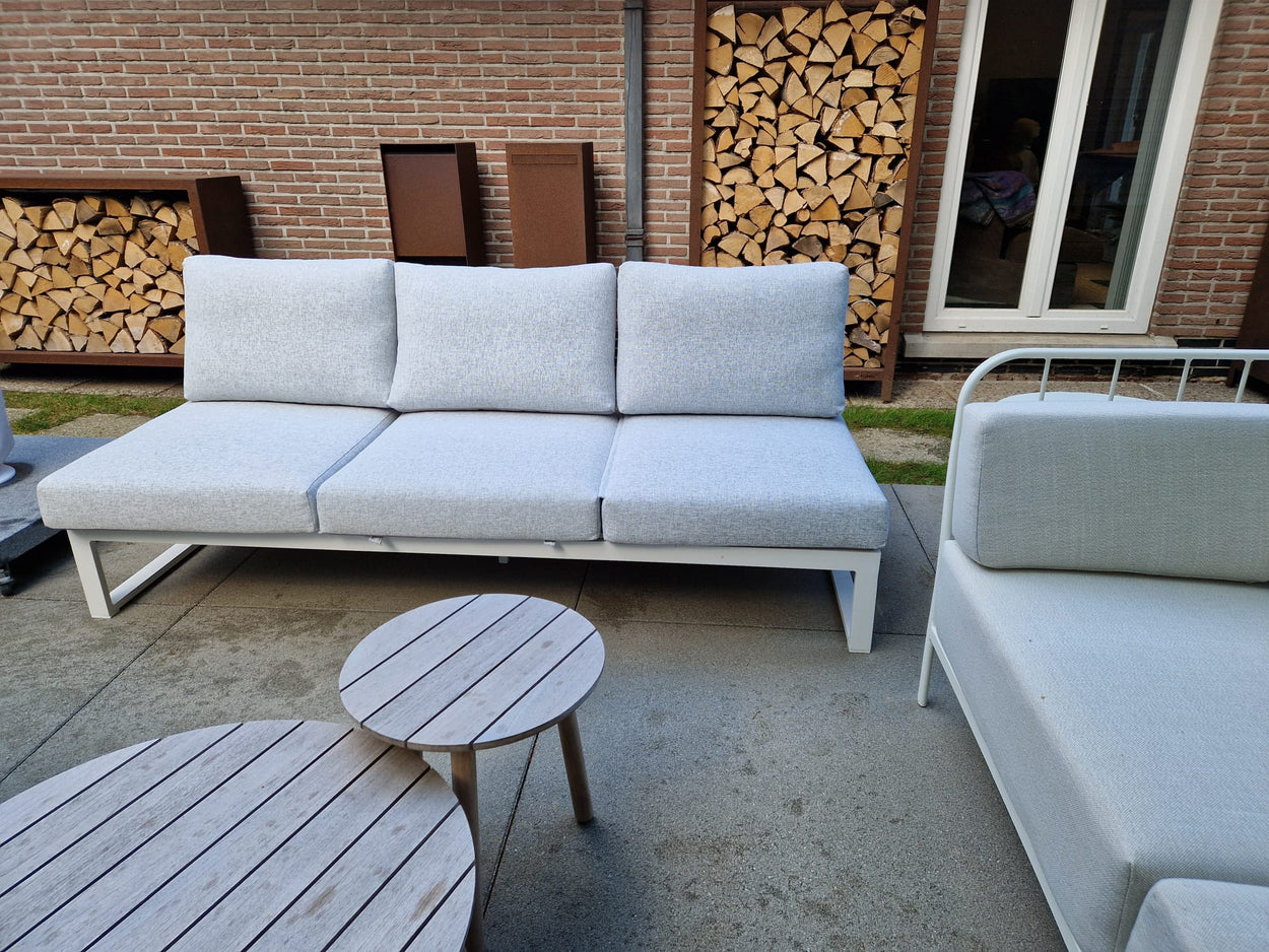 Flex Triple sofa - White