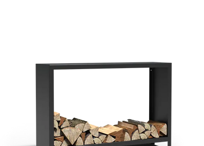Logg Houtopslag laag - Black