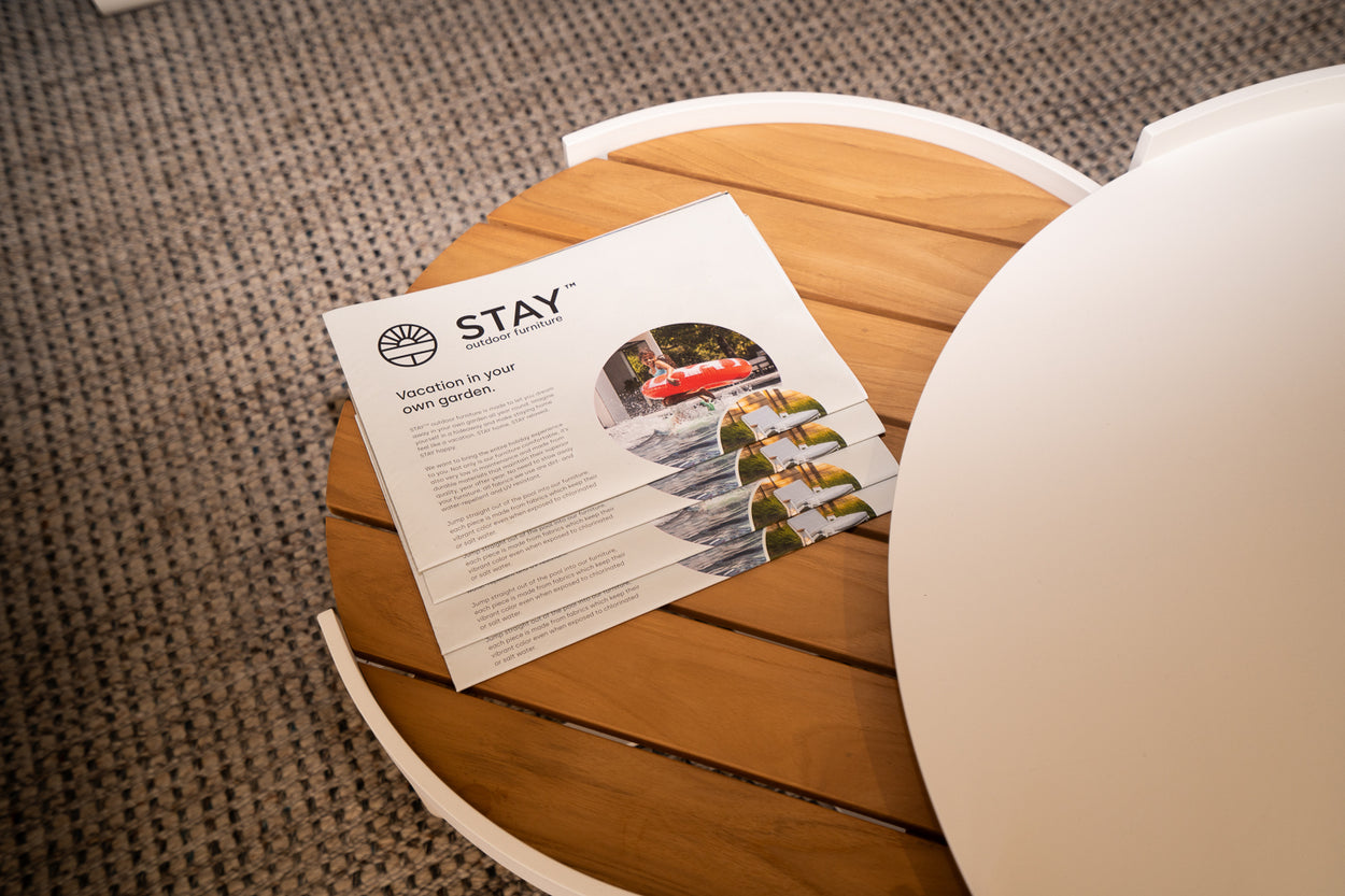 Natural Coffee table - Aluminium