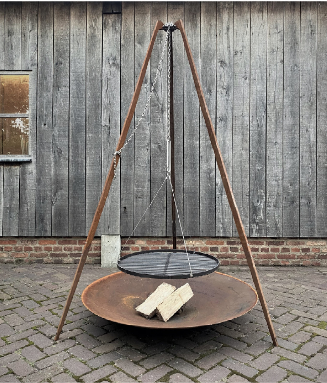 De Cortenstaal driepoot