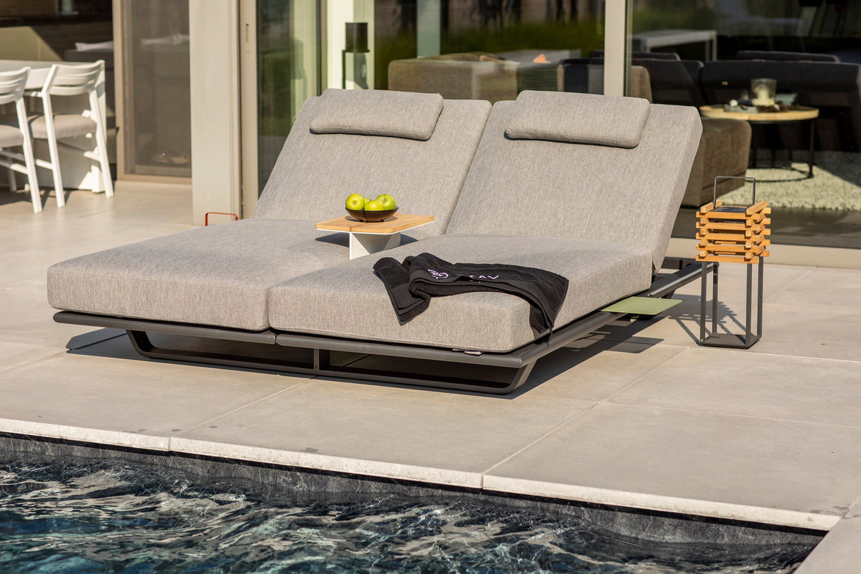 Flex Sunlounger Double + Headrest