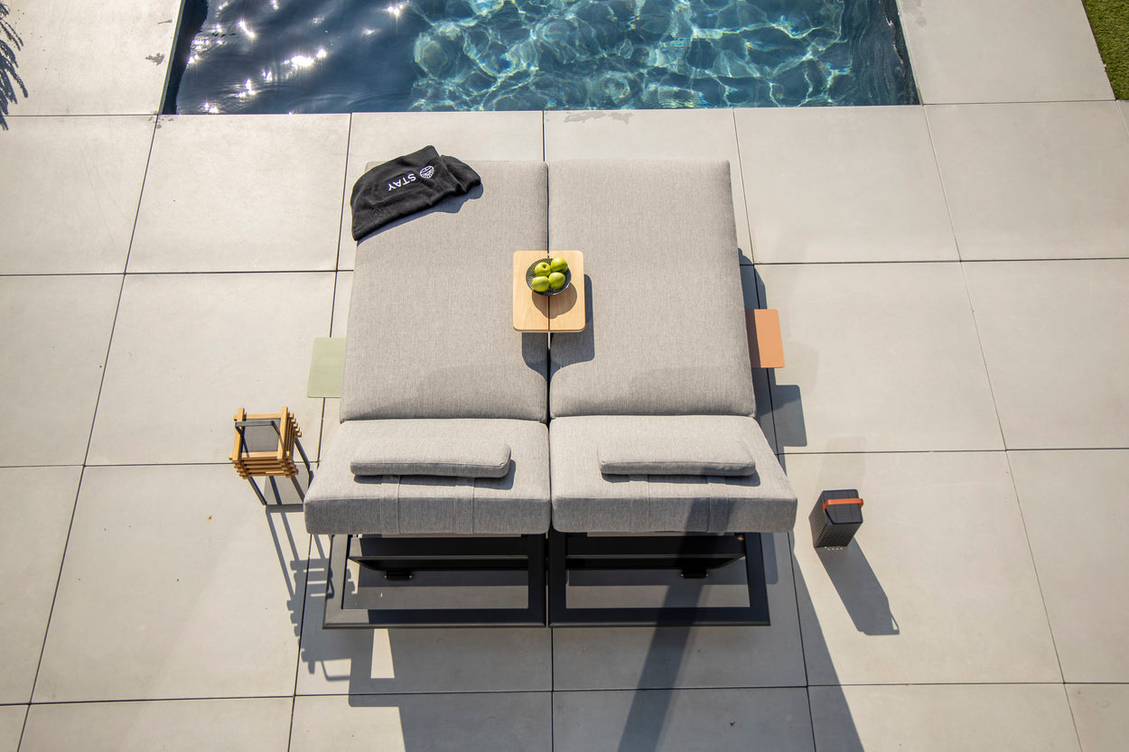 Flex Sunlounger Double + Headrest