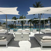 Spectra standaard - zwevende parasol 3 m -  FORWARD 80°