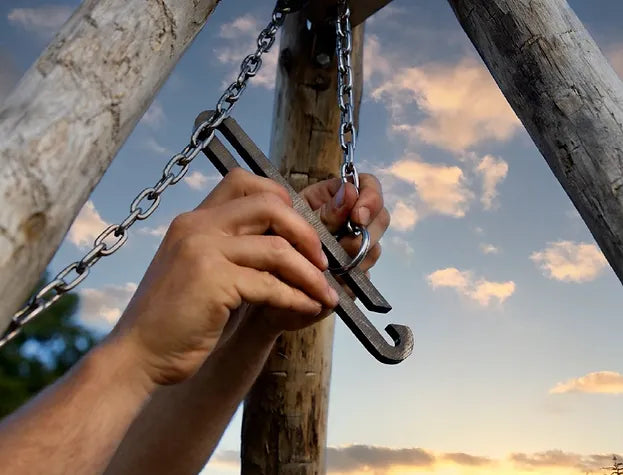 De Houten driepoot XL - 300cm