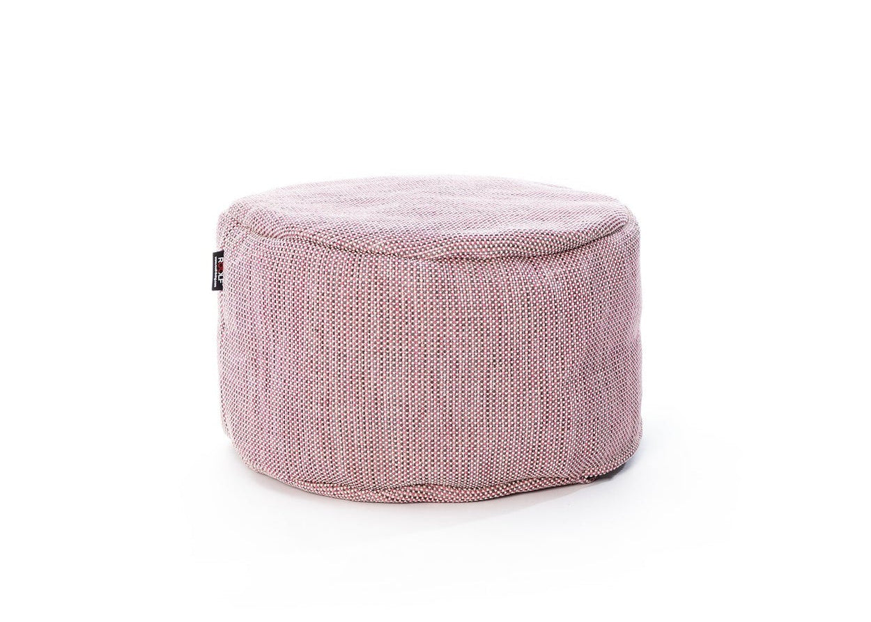 Dotty Poef rond 50cm out/indoor - Pioen