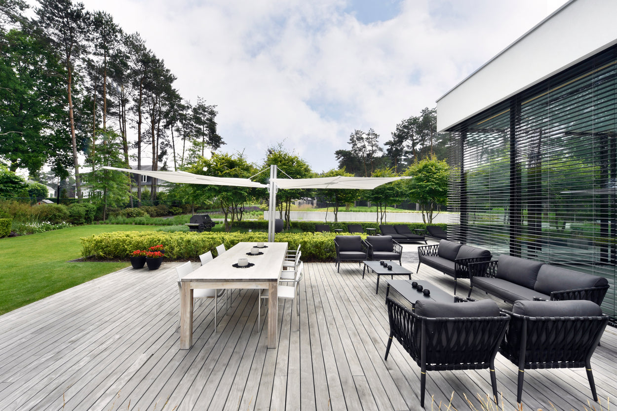 Spectra standaard - DUO - zwevende parasol