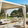 Set Cannolè 3-seater Sofa + Pouf module
