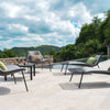 Round Lounge zit- en rugkussen - Grey