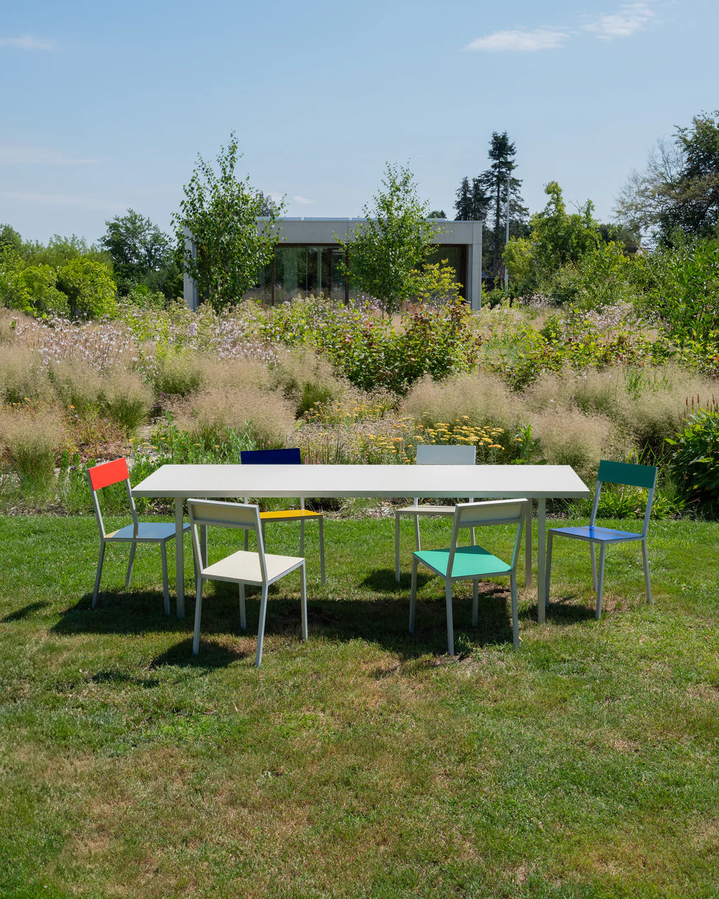 Dining table L - ALU - by Muller Van Severen - 2 colors