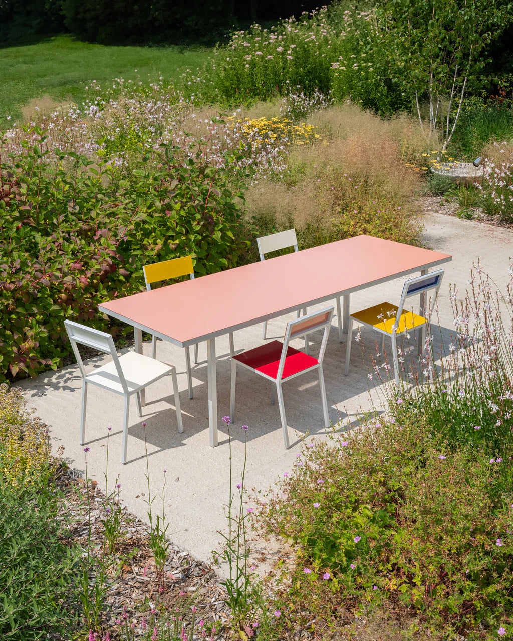 Dining table L - ALU - by Muller Van Severen - 2 colors