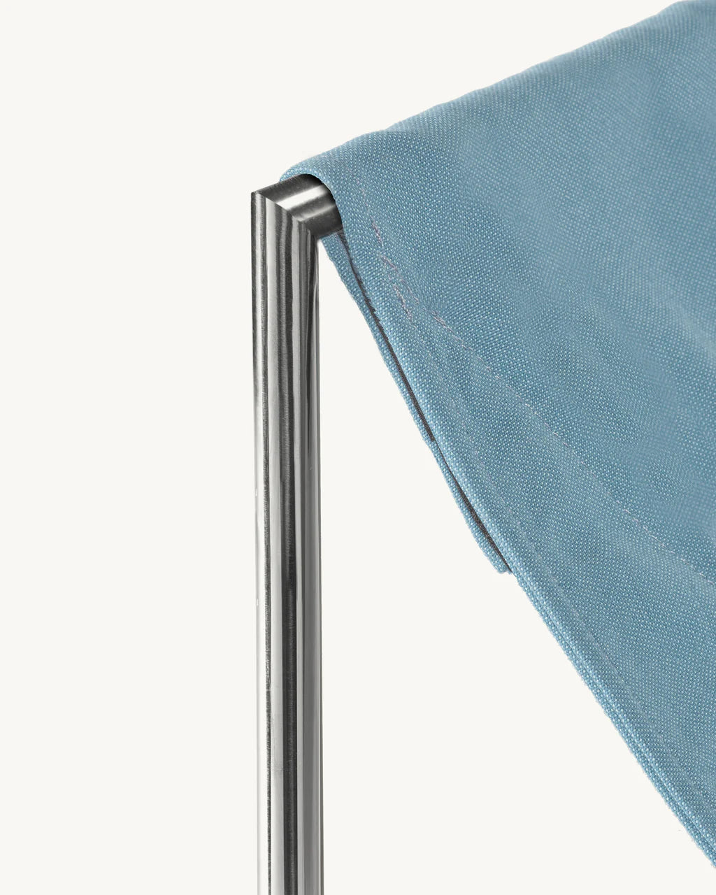 Rocking chair stainless steel - by Muller Van Severen