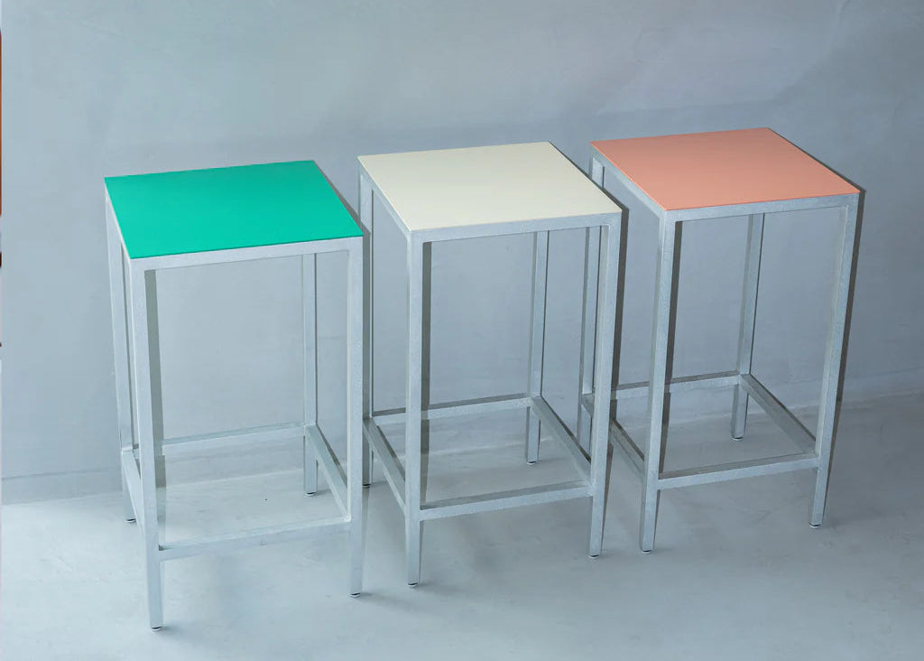 Bar stool M - ALU - by Muller Van Severen - 4 colors