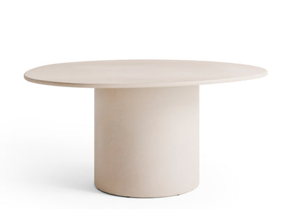 Como - Organic dining table Ø160