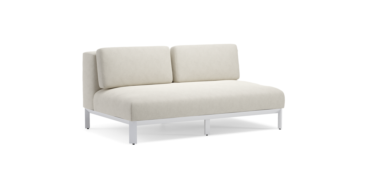 Mauroo - Sofa 2S - White