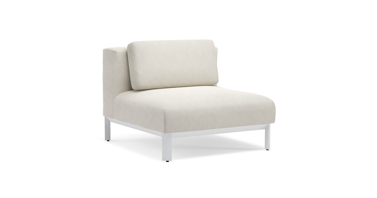 Mauroo - Lounge chair 1S - White