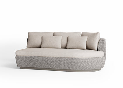 Tondo - Modular organic Sofa 2.5S - Left arm