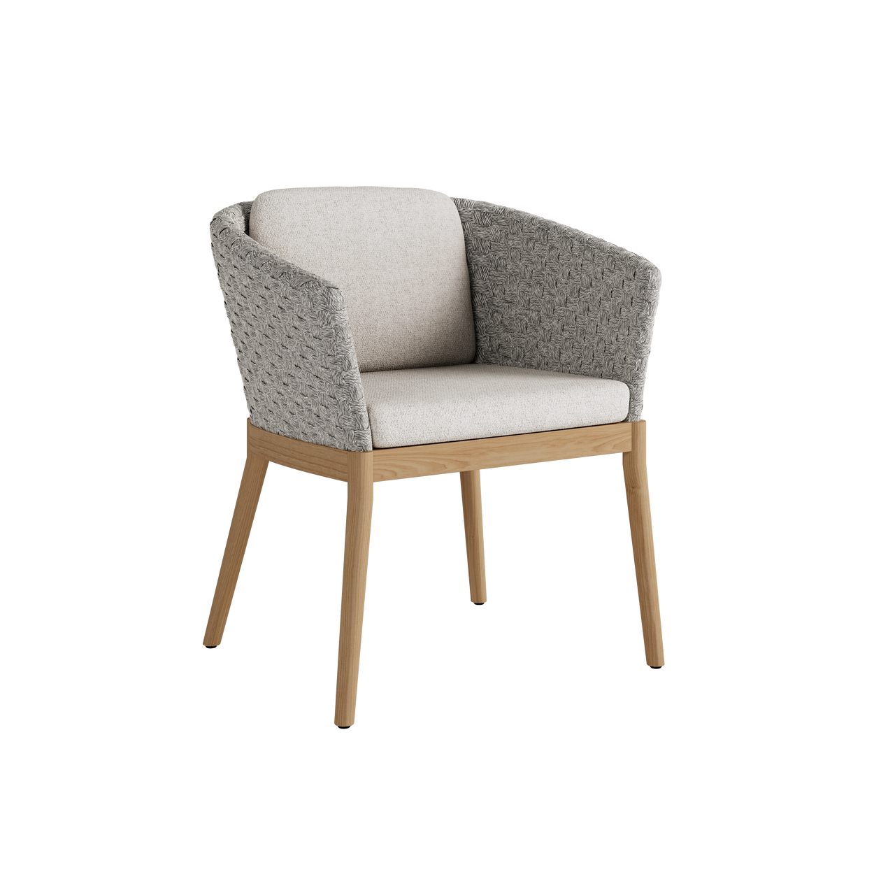 Rugkussen - Tondo Dining armchair