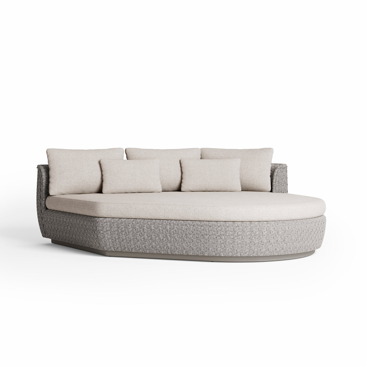 Tondo - Modular organic Sofa island - Left arm