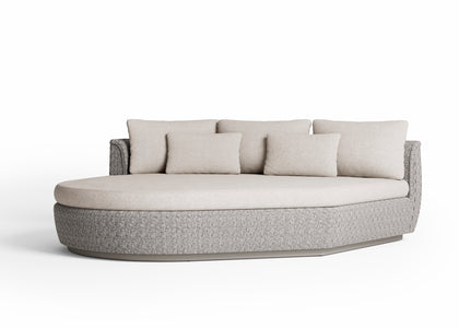 Tondo - Modular organic Sofa island - Right arm