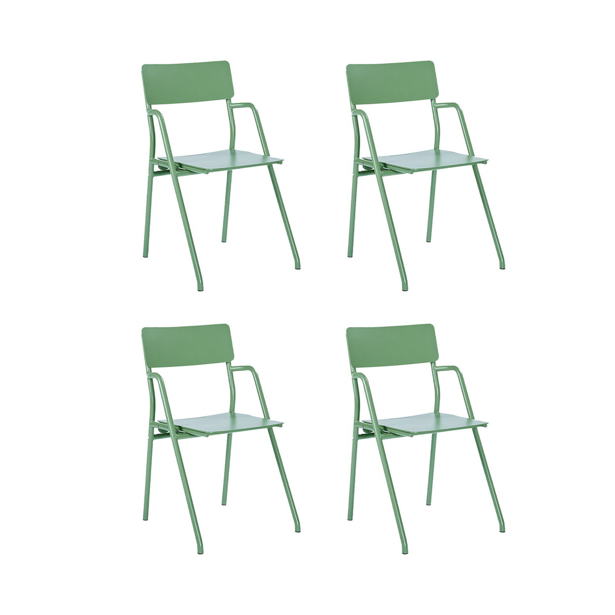 Flip-up-chair x4 - 3 combinaties