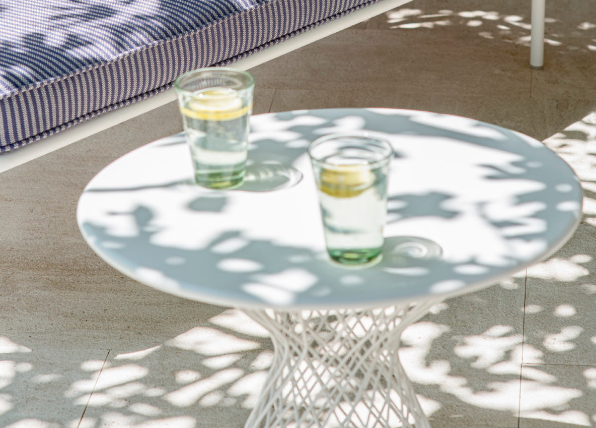 Como Ø60 coffee table - White