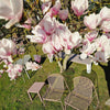 Set Riviera lounge chair x2 + Round coffee table