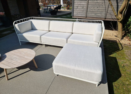 Set Cannolè 3-seater Sofa + Pouf module