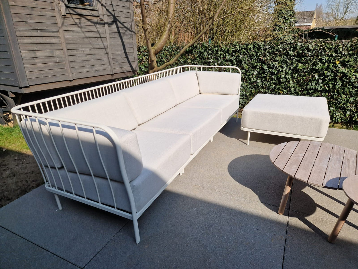 Set Cannolè 3-seater Sofa + Pouf module