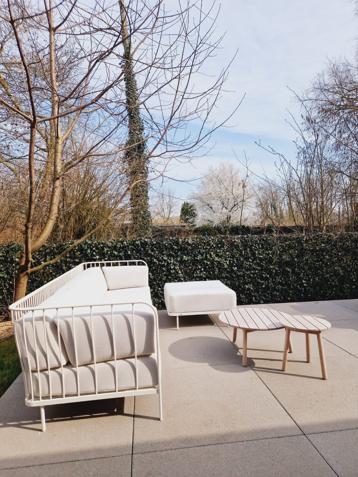 Set Cannolè 3-seater Sofa + Pouf module