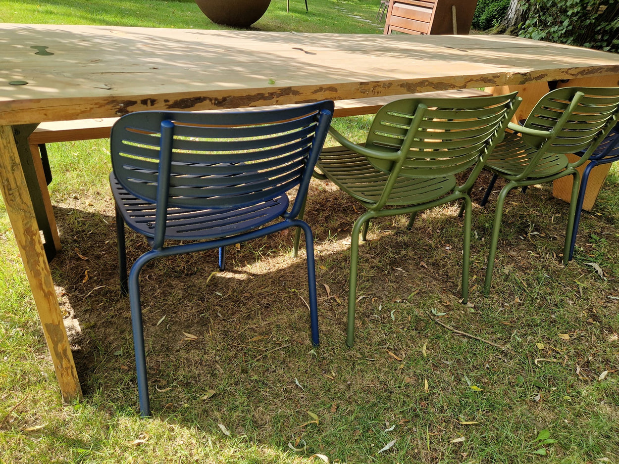 Set Forestry Table + Forestry Bench + Mom Armchair 2x + Mom chair 2x