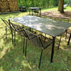 Set Terramare tafel + Rio R50 chair 6x - Indian Brown