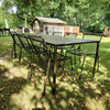 Set Terramare tafel + Rio R50 chair 6x - Indian Brown