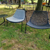 Round Lounge zit- en rugkussen - Grey