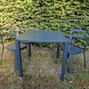 Set Nova tafel 80x80 + Thor chair x2 - Antique iron