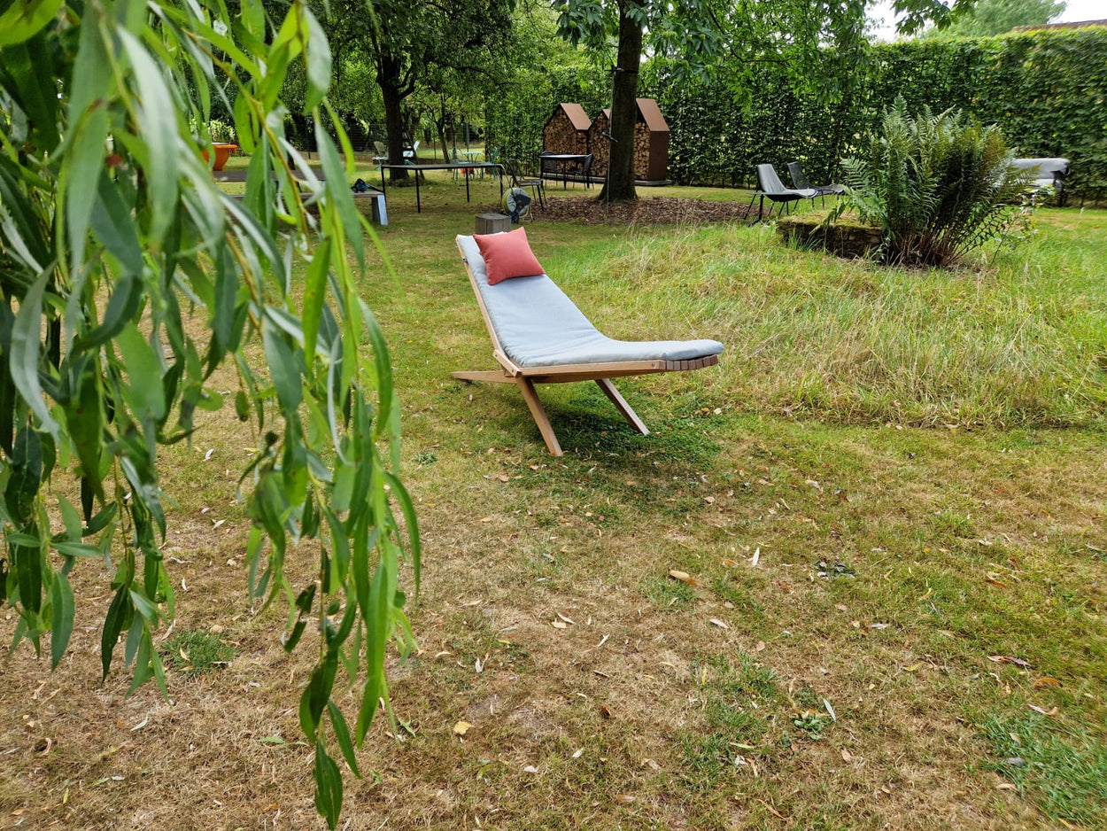 Woodlounger + kussen