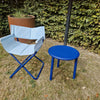 Set Snooze Director's chair + Yard coffee table - Sapphire blue