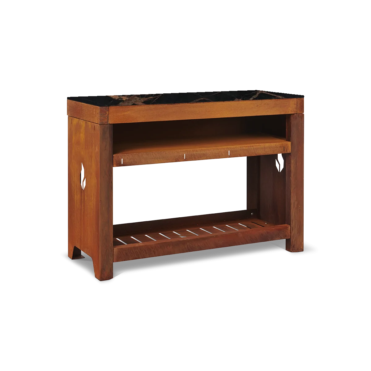 Zijtafel Duo - Corten