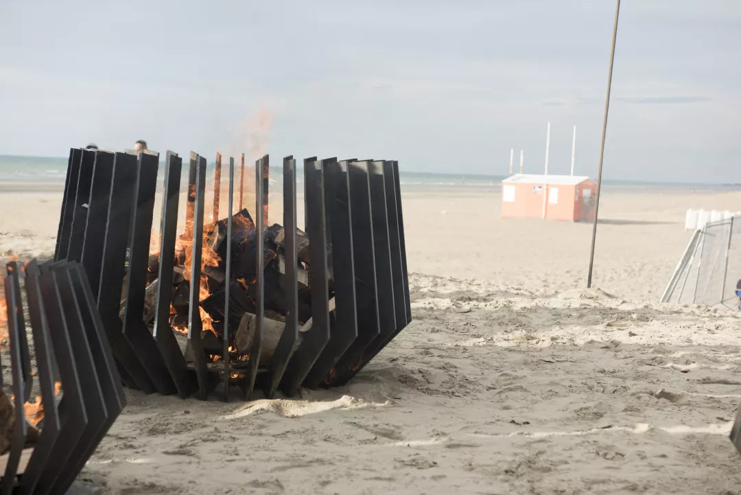 Anemone Fire pit - 3 sizes - corten of black