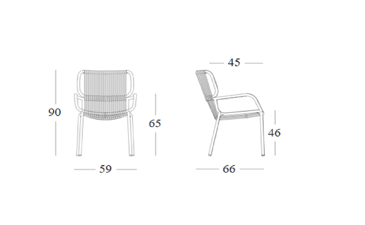 Ribbon dining chair